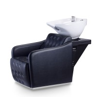 High quality PVC leather, CF-992 comfortable professional ceramic basin backwash hair salon shampoo chair //