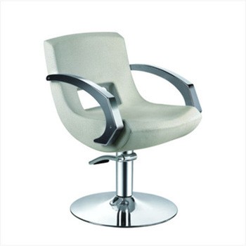 Hair Dressing Salon Furniture Barber Chair With Stainless Amrest And Footrest