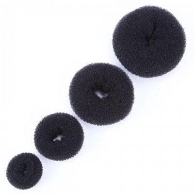 Fashion Type Salon DIY 6cm 8cm 11cm 13cm Hair Donut Bun in Stock